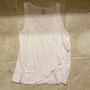 Banana Republic Ruffle Tank top